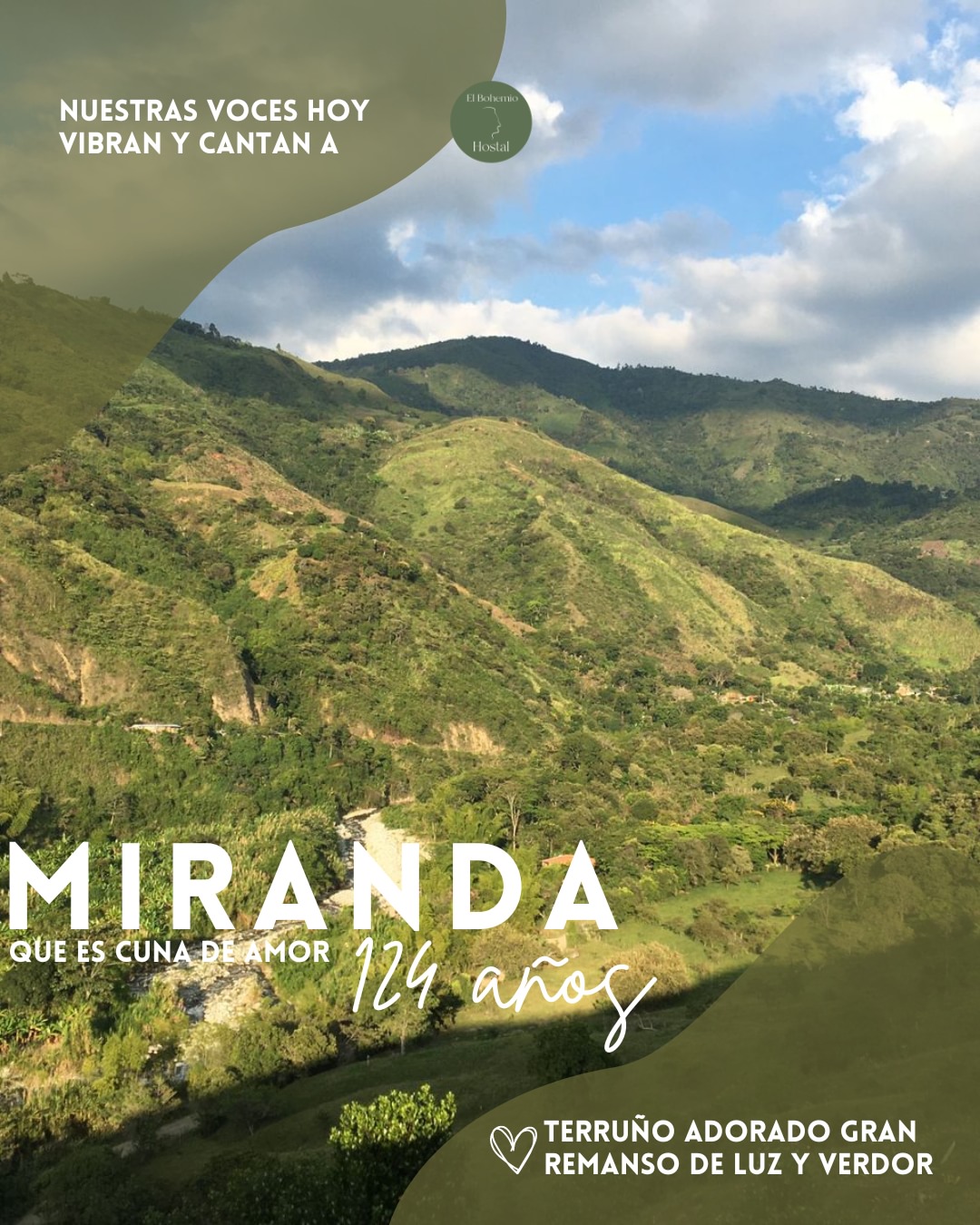 Paisaje natural de Miranda Cauca